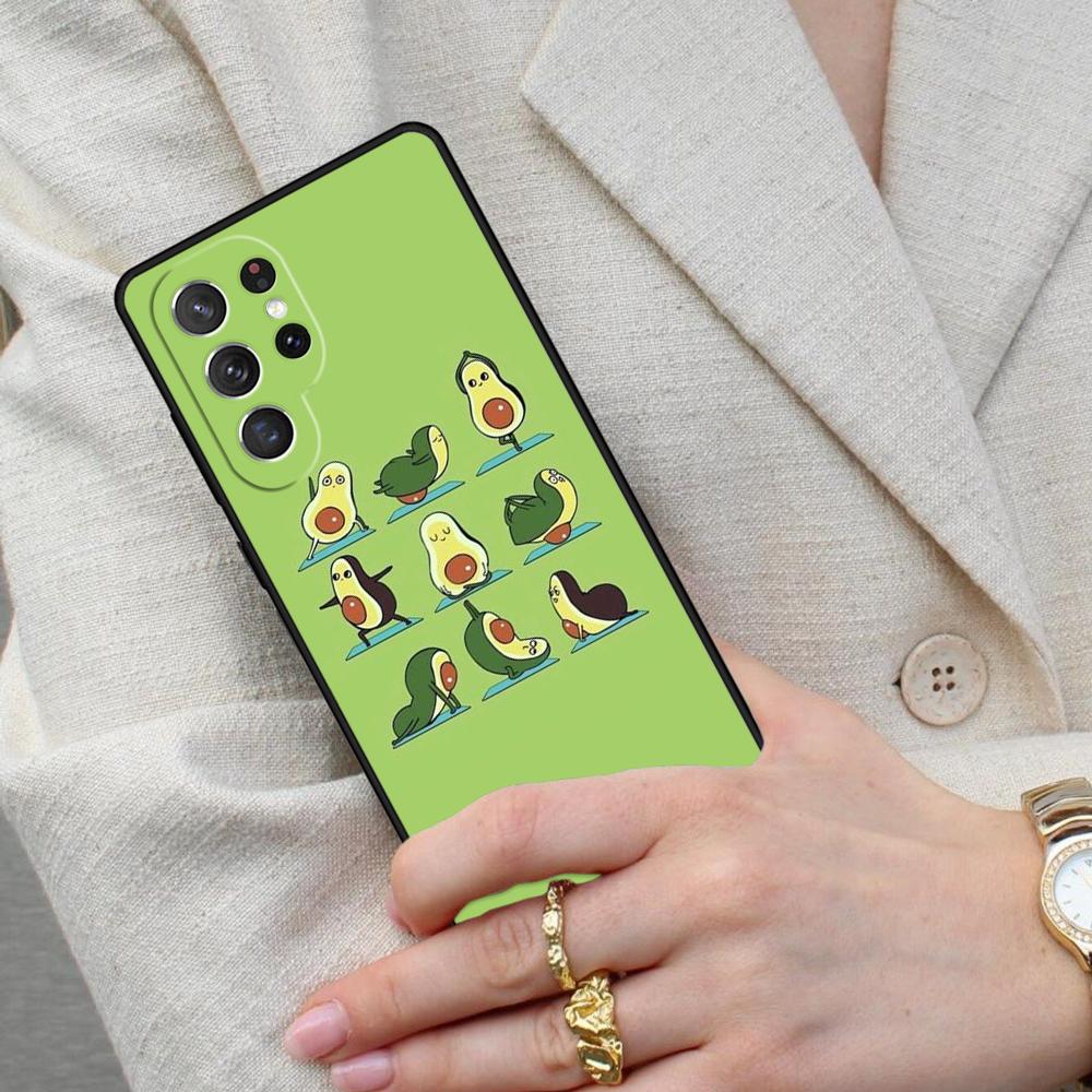 Cactus Avocado Cacto Mexican Plants Cell Phone Case for Samsung Galaxy S26 Ultra S25 S24 S23 S22 S21 S20 Note10 Cover
