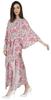 Moomaya Printed Sleep Loungewear For Women Kimono Sleeves Kaftan Resort Dress  Maternity
