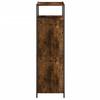 Vidaxl Szafka Na Buty, Przydymiony Dąb, 60X34X112 Cm