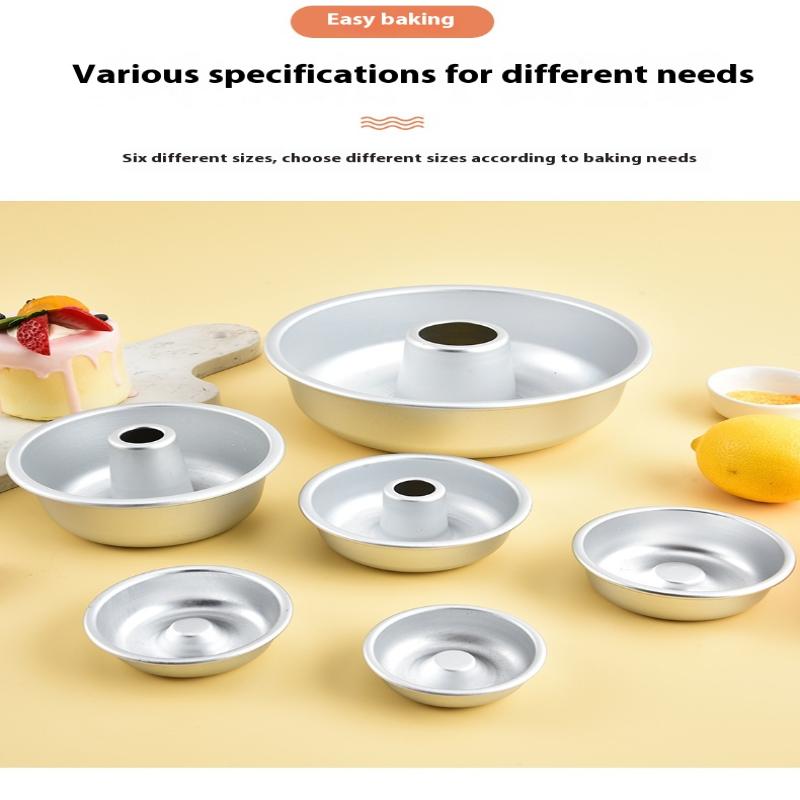 Aluminiumlegierung Krapfenform DIY Kuchenform Donut Backform Pfanne Kuchenbereiter Muffinformblech Bleche Brot Backzubehör