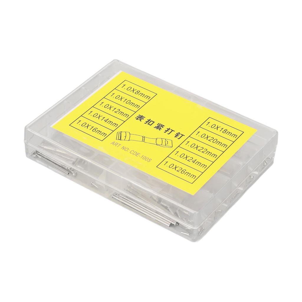 Uhrenarmband Schraubgliedstift Edelstahl Hart Präzise Leichtgewicht 0,04 Zoll Durchmesser Uhrenschraubrohr