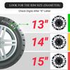 13 14 15 inches 4pcs per set Car Wheel Hub Cap Replacement for R1 cars.4 Pieces