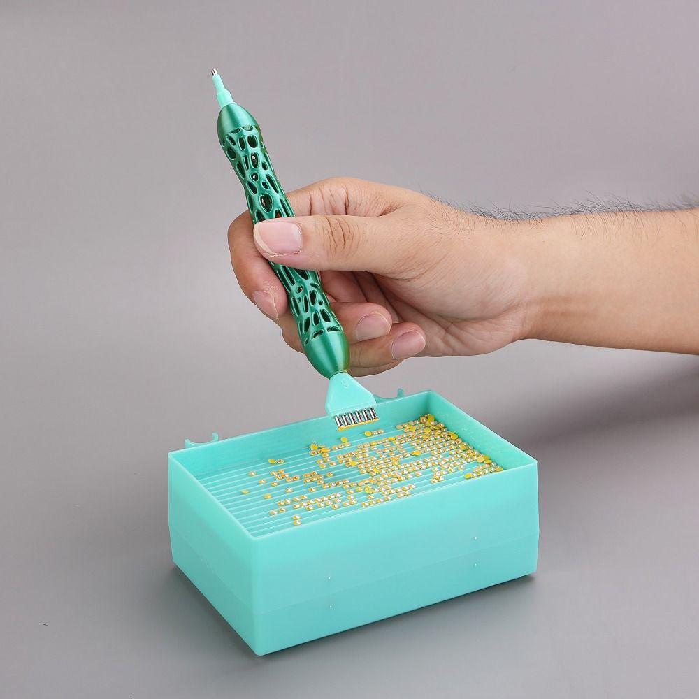 Replacement Pen Heads 5D Diamond Painting Pen Kit DIY Craft Embroidery Diamond Painting Tool with 3 Multifunctional Pen Tips