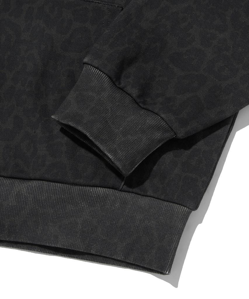Suade Dark Leopard Hood Zip Up [Leopard]