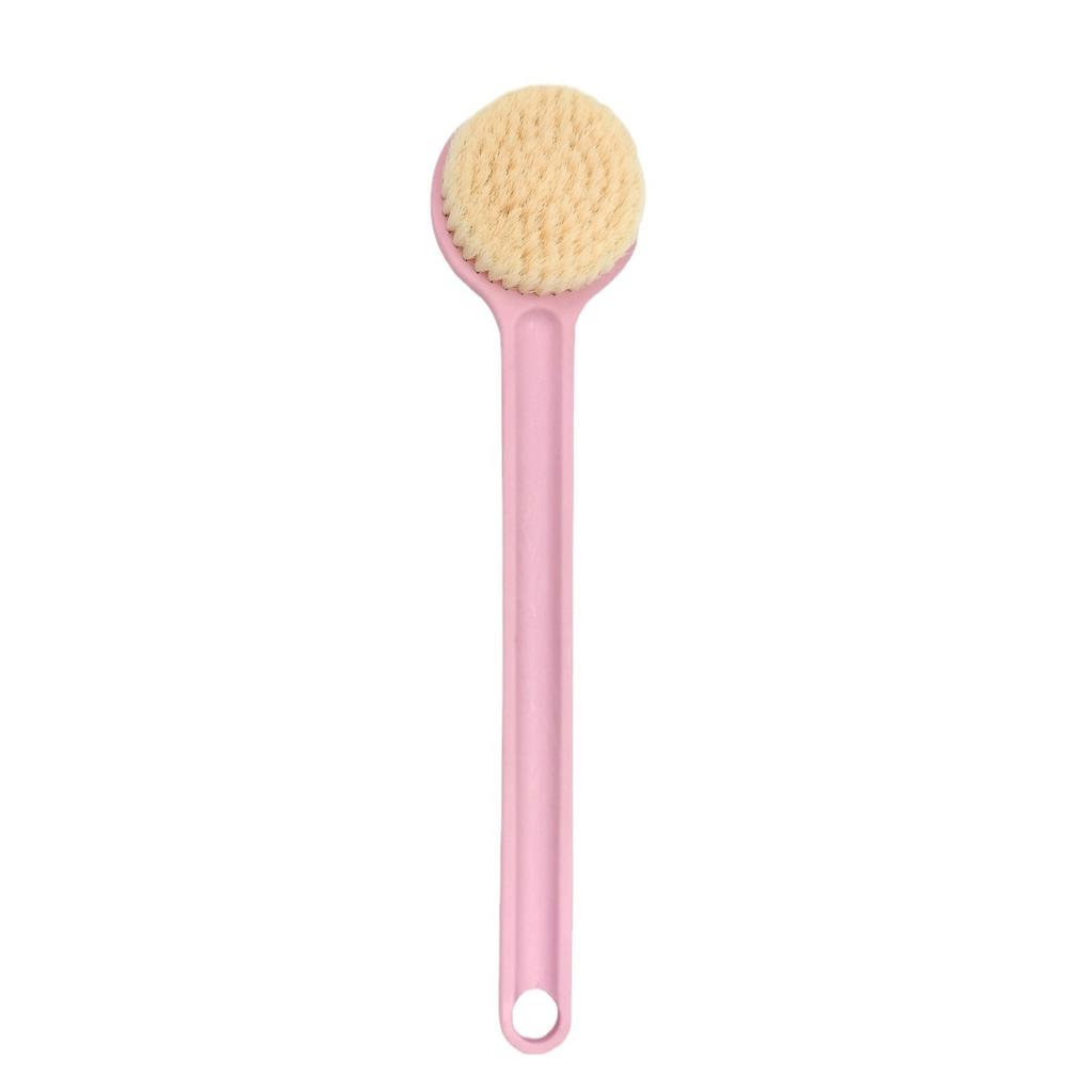 Rub Back Bath Brush Rub Back Brush Long Handle Soft Hair Bath Brush Rub Bath Brush Straight Handle Cleaning Brush Body Brush Bath Wipe