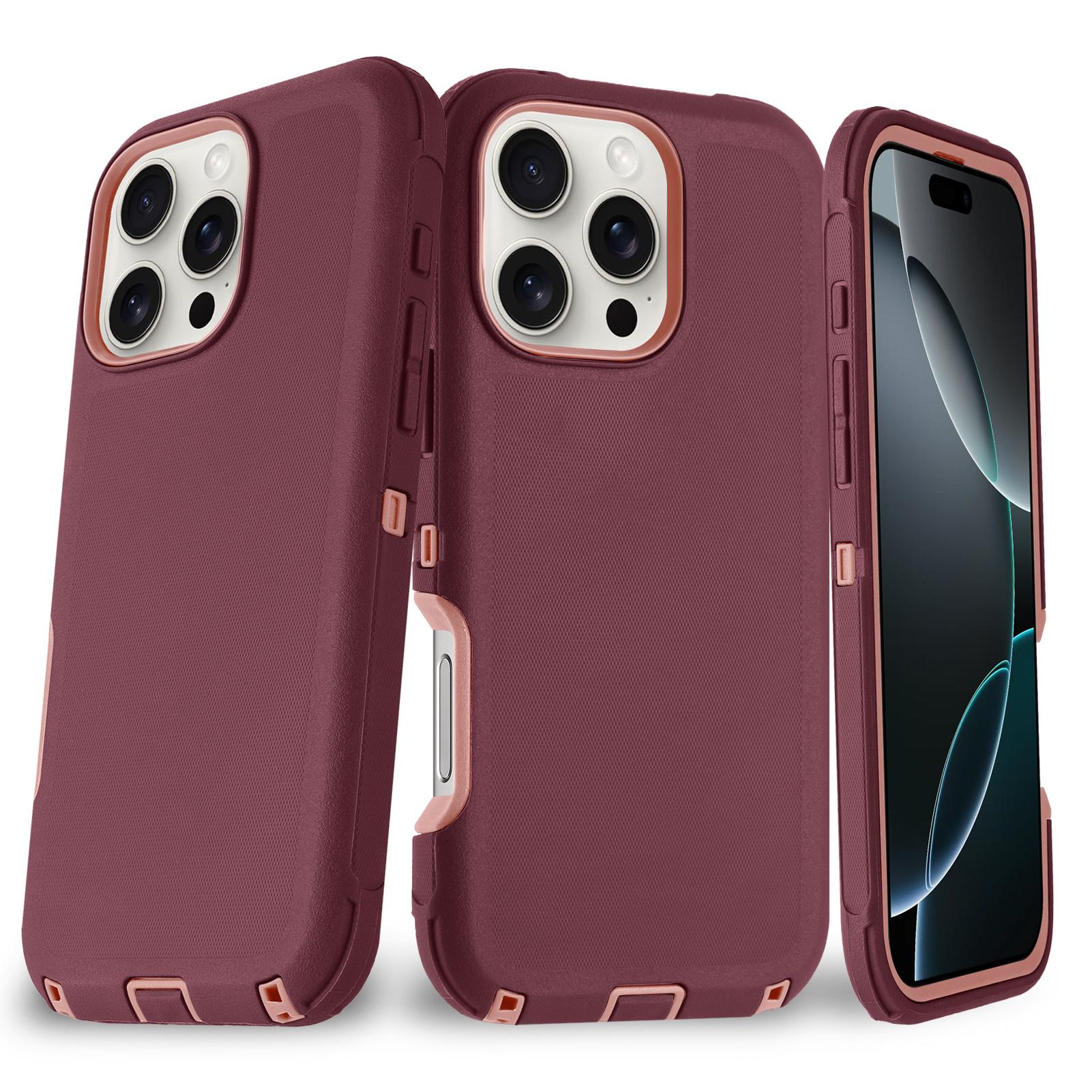 

Новий надміцний чохол серії Defender для Iphone 16 16Pro 16Plus 16Pro Max Міцний надійний протектор Жорсткий чохол-броня Otter Ударостійкий Міцний Захисний чохол For iPhone 16 Pro
