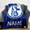 Custom Name Juventus Crest blanket for Couch & Bed, Plush Cozy Fuzzy Blanket Super Soft & Warm Blankets for Fall and Winter. 0908258