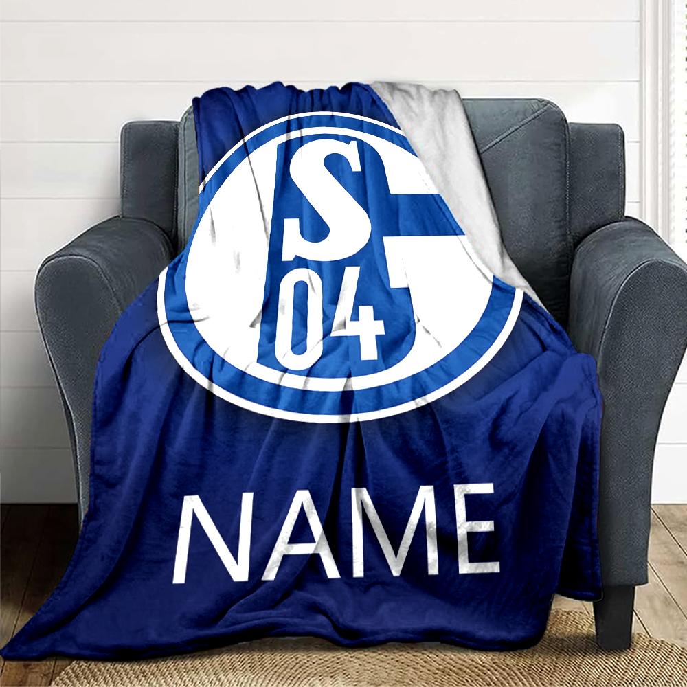 Custom Name Juventus Crest blanket for Couch & Bed, Plush Cozy Fuzzy Blanket Super Soft & Warm Blankets for Fall and Winter. 0908258