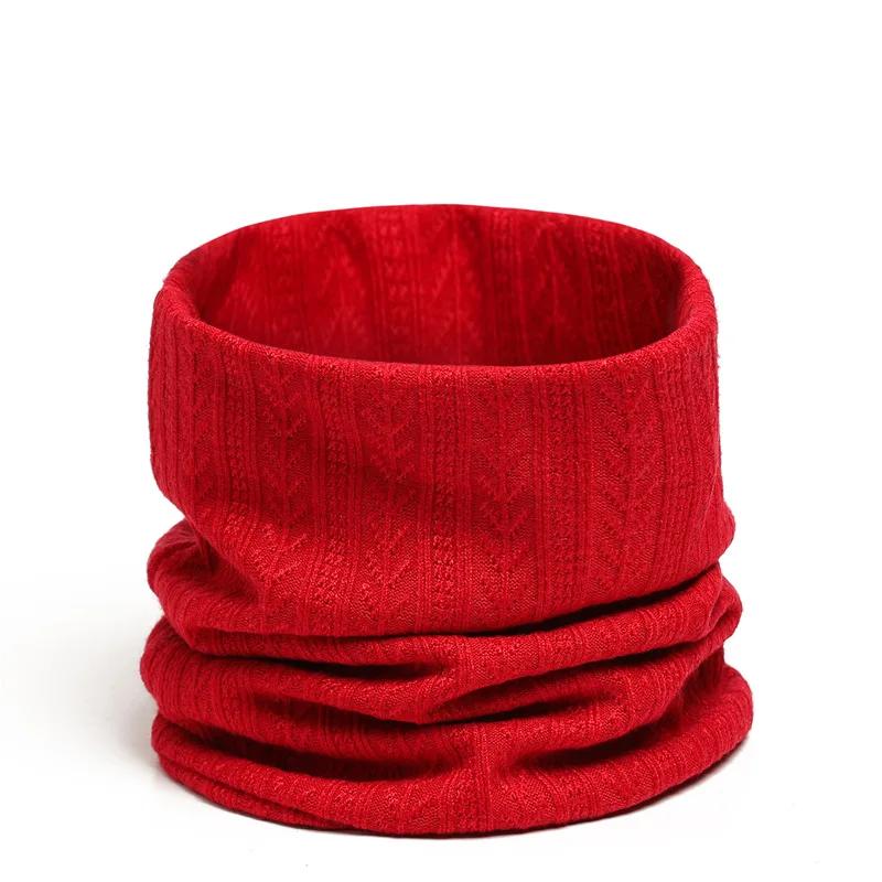 New Women Men Soft Knitted Neck Ring Neckerchief Winter Warm Face Mask Scarves Unisex Snood Muffler Fashion Fake Collar Bufandas