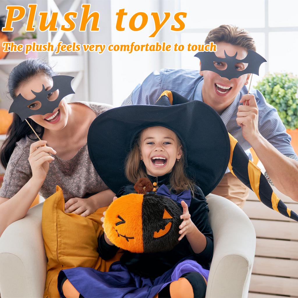 Halloween Plush Toys Set - Soft Stuffed Animals for Kids, Party Favors and Holiday Gifts