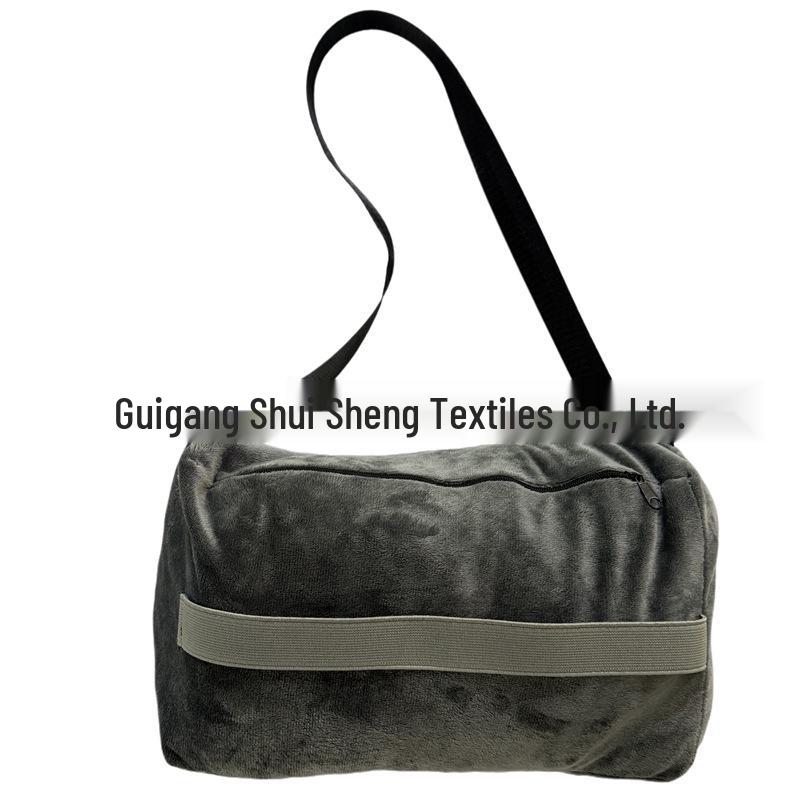 

2024 Портативная дорожная подушка для шеи со сменной наволочкой для автомобилей, кроватей, поездов и студентов 96x18 cm