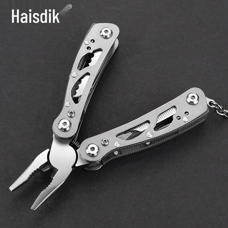 Haisidik Stainless Steel Folding Multi-tool Pliers Folding Knife Pliers