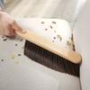 1pc Hand Broom Counter Duster Dusting Brush for Home Cleaning, Soft Dust Brush with Long Wooden Handle for Bed Sofa Furniture