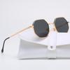 2023 Unisex Retro Polygonal Sunglasses - Classic Metal Design for Men & Women
