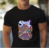 Unisex and WoUnisex's Vintage Anime Graphic T-shirt, Pop  Character Shirt, Ghost Band, Printed, Street Clothing, Fashion, 1T