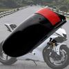 Daily Commute Front Mudguard Extender for XL883 XL1200 Motorcycles, Gloss Black ABS 30cm Cover Extension With Screw Mount and Adhesive Backing Fit