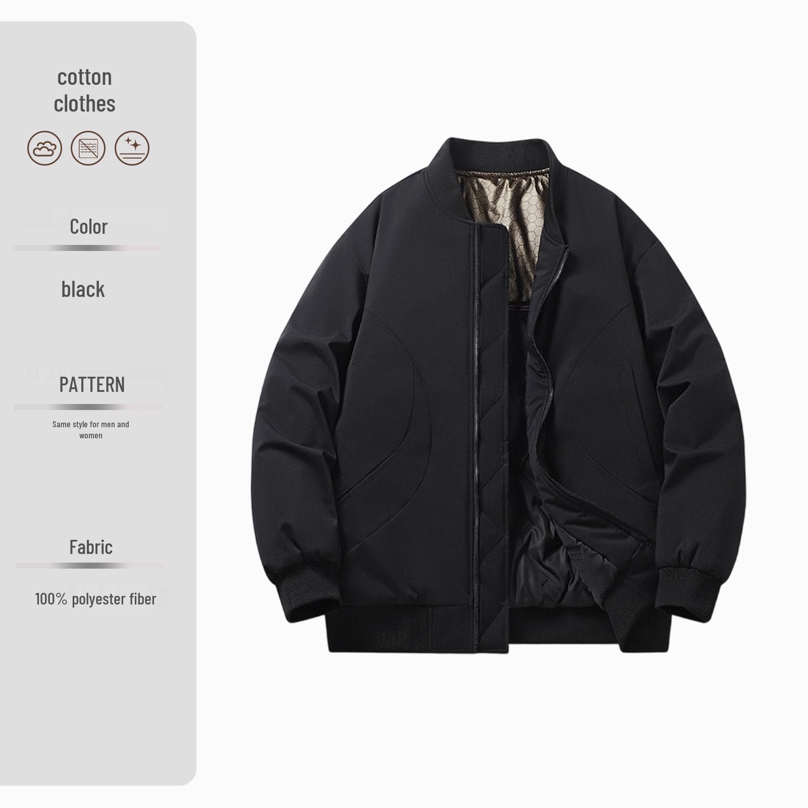 Graphene-Enhanced Fleece-Lined Work Jacket with Customizable Logo XL