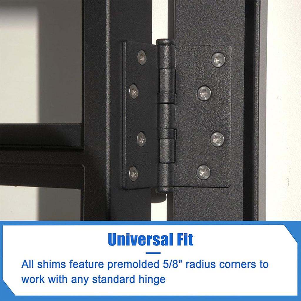 Door Hinge Shims,Accessories Sturdy Easy to Install 4 inch Replacement for Hinge Spacer Gasket for Cabinets Door