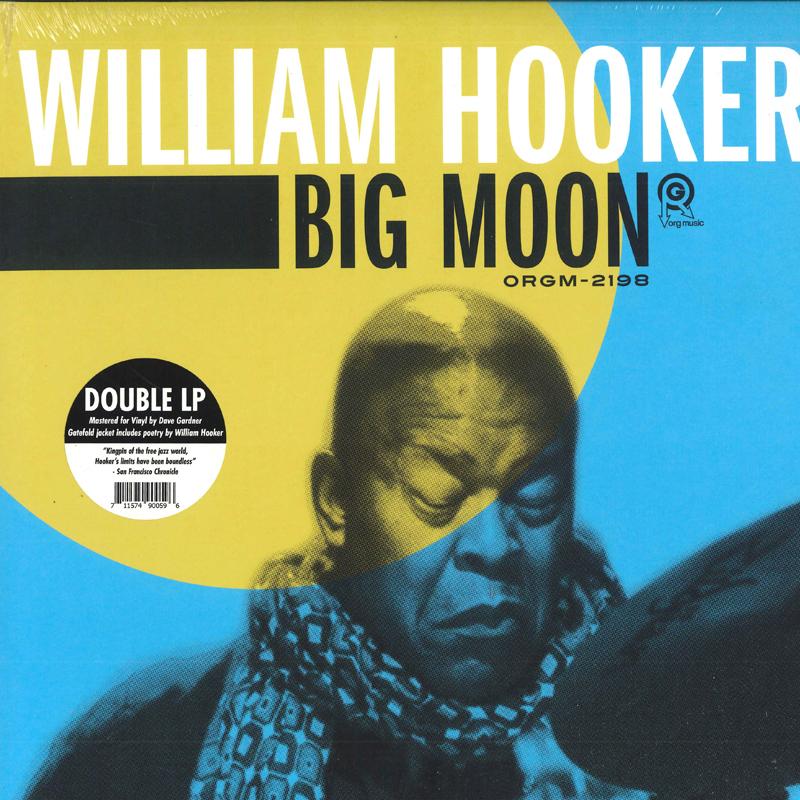 

LP Record WILLIAM HOOKER - Big Moon ORGM2198 ORG Music 2021 US Jazz