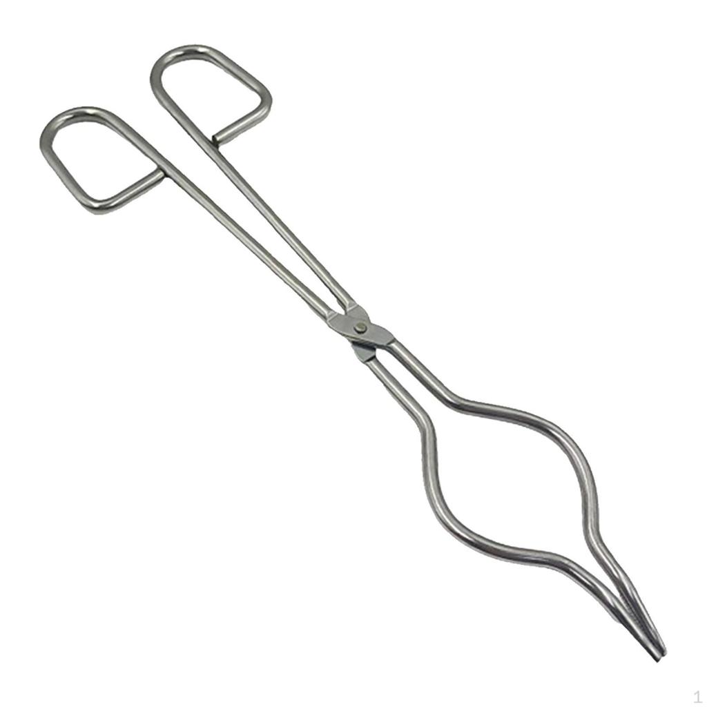 Crucible Tongs Melting Plier Holder Furnace Metalworking Tool for
