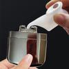 1-3PCS Zinc Alloy Portable Fuel Hand Warmer Reusable Pocket Hand Warmer Winter Heater for Outdoor Sports Camping Hiking