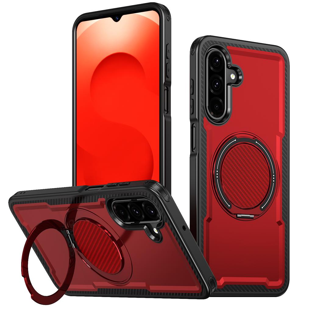 For Samsung Galaxy A26 5G Case Compatible with MagSafe TPU+PC Kickstand Phone Cover