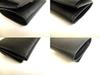 Authentic PRADA Black Leather Trifold Wallet Compact Wallet #a873  Refurbished