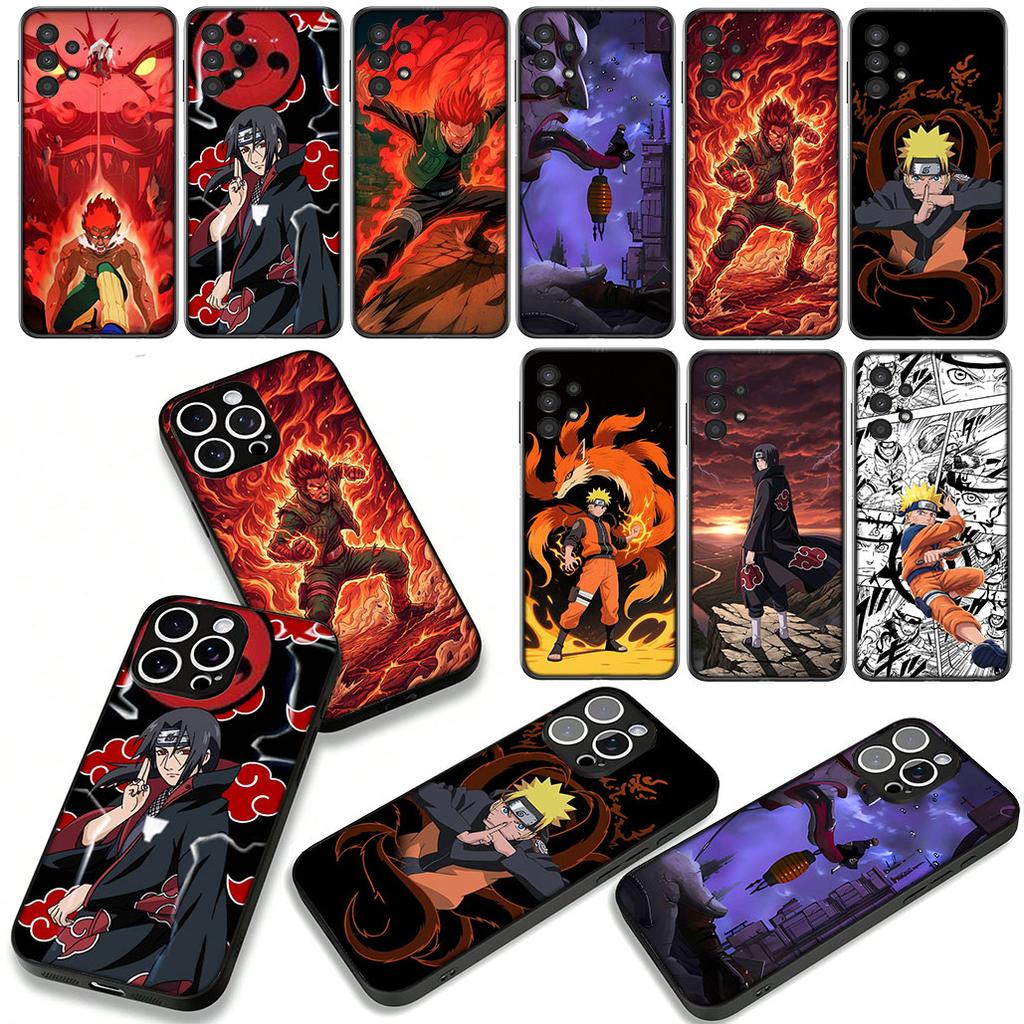 Might Guy Itachi Uchiha Narutos Akatsuki Phone Case for Apple iPhone 16 15 14 Plus 13 12 Mini 17 Pro Max + 16E Air 16+ ProMax