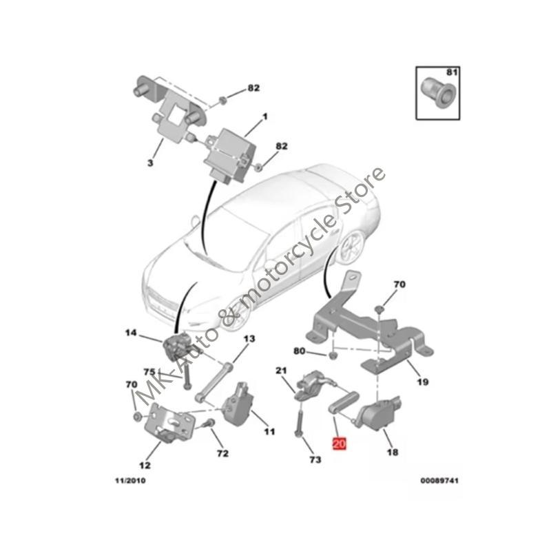 

F62F Heavy Duty Steering Linkage Featuring Corrosion Resistance And Error Reduction 527370 for C5 Safe Driving