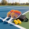 2 Pieces Pickleball Paddles Nonslip Grip for Beginners Men Women Kids Adults A
