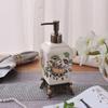 Bottiglia in Ceramica Stile Cinese per Lozione Vintage Portatile Bottiglia per Lozione Shampoo Acqua Dispenser Sapone per la Casa Accessori da Bagno