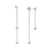 Silver Earrings Without Stones (2211426)