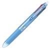 Pilot Frixion Ball 4 Ballpoint Extra 4 Colors Light Blue Pen, 0.5mm Fine, (Black, Red, Blue, Green), (LKFB-80EF-LB)
