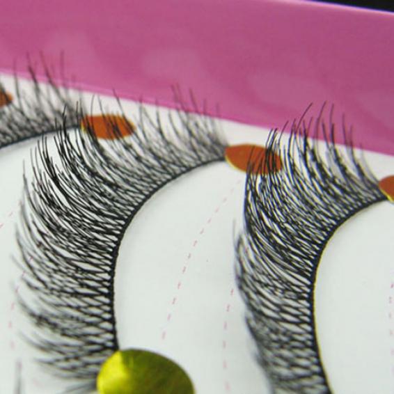 10 Pairs Makeup Beauty False Eyelashes Extension Long Thick Cross Eye ...