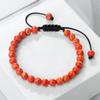 4 6 8mm Malachite Beaded Bracelet Natural Stone Green Blue Braided Bangles Handmade Healing Bracelets Jewelry Gifts for Friends