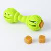 Brinquedo de dentição para animais de estimação, design de haltere resistente a mordidas, alivia o tédio, brinquedo interativo indestrutível para mastigar animais de estimação