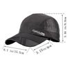 Verstellbare Schnelltrocknende Atmungsaktive Mütze Laufen Baseball Sommer Mesh Kappe Schirm Sportlich Cool Mode Heiß Outdoor Beliebt Männer Frauen