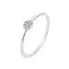 S925 Sterling Silver Women's Ring - Elegant Micro-set European & American Design