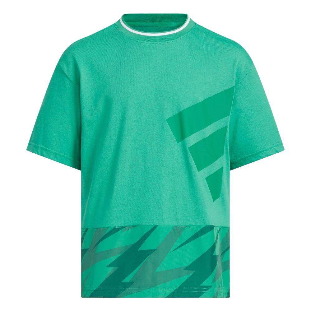 Adidas T Shirt Light Lawn Green Children Aged 3 7 Years Old KA1007 128