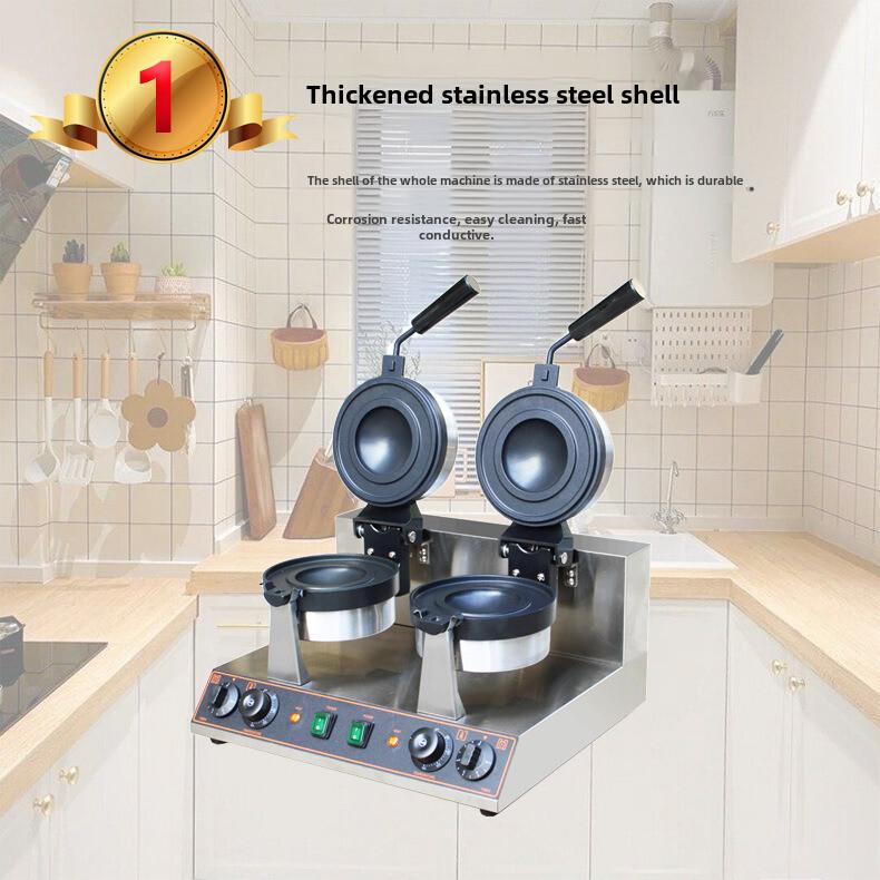 220V Μηχανή Χάμπουργκερ Μηχανή Μπέργκερ Μηχανή Βάφλας Παγωτού Πρέσα Πανίνι Ψήσιμο