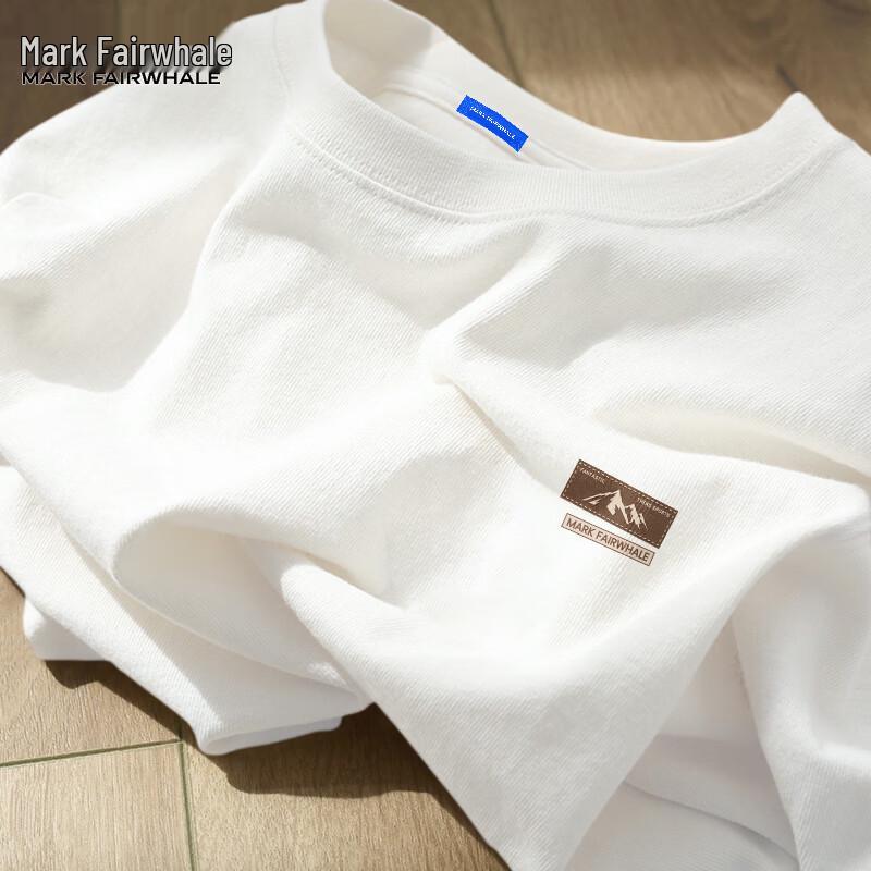 Mark Fairwhale Men's Loose-Fit Cotton Short-Sleeve T-Shirt
