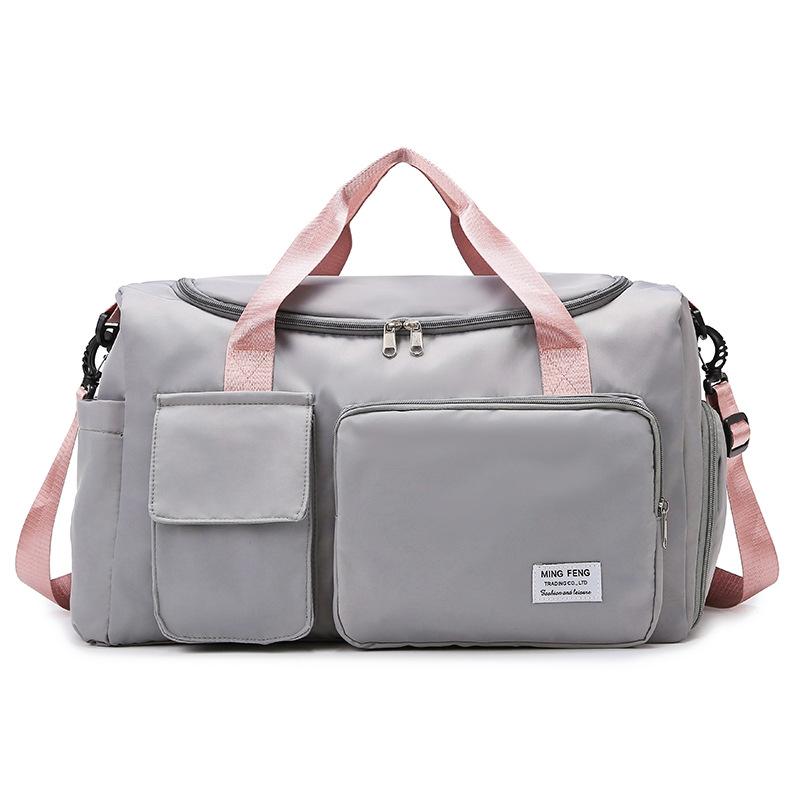 

Вместительная, модная сумка для плавания и фитнеса с отделением для сухих и влажных вещей