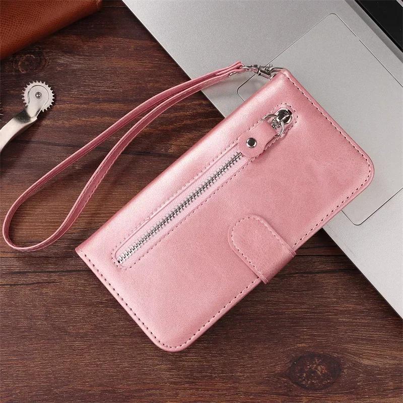 Xiami 15 Pro Case For Xiaomi 15 Pro Cover Protect Coque For Xiaomi Mi 15 Pro Luxury Zipper Cases Leather Phone Wallet Flip Funda