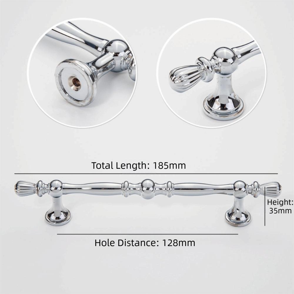 Nordic Style Wardrobe Door Handle Zinc Alloy Drawer Handle Cabinet Handle  Wine Cabinets