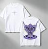 2026 Vintage Washed Graphic T Shirt Men Retro Mecha Robot Print Short Sleeve Tees Unisex Streetwear Casual Cotton Tops