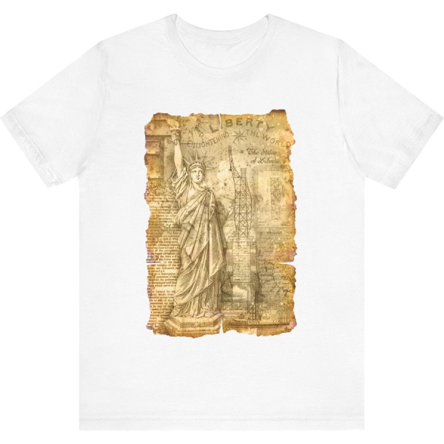 Statue of Liberty T-Shirt XXXXXL белый