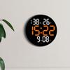 Modern LED Alarm Clock with Remote Control 10inch Display Screen Clear andEasy Read Digital Wall Clock