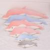 Cute dolphin doll plush toy sea creature doll soft rag doll large throw pillow girl toy ground marketing
