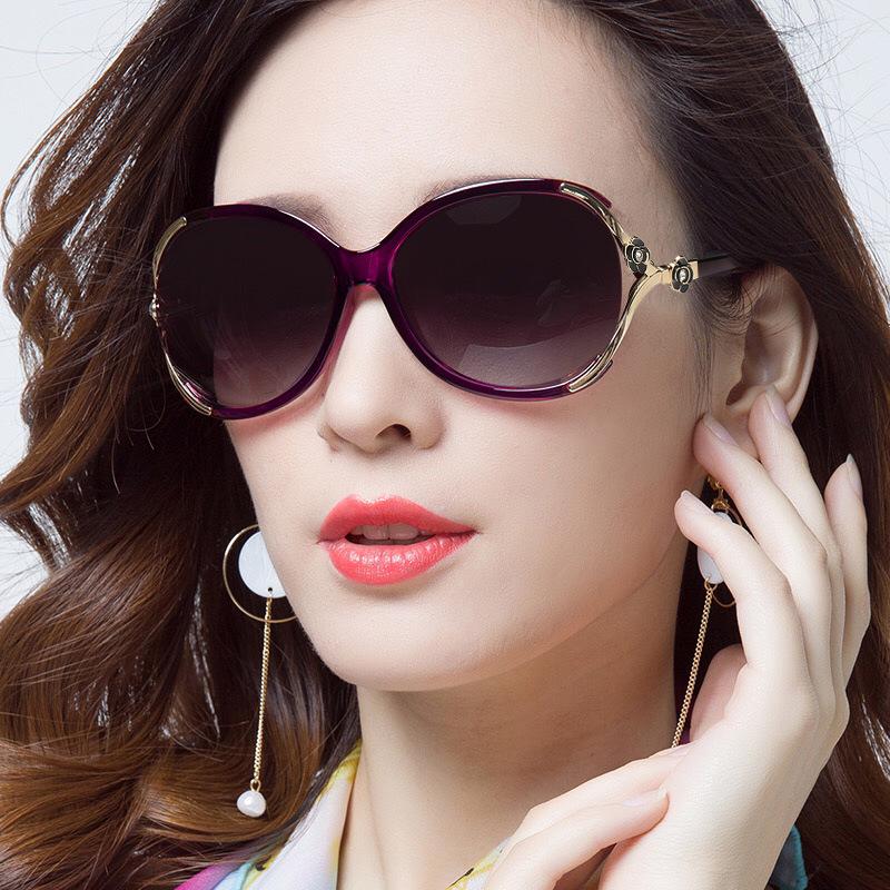 

Новые поляризационные женские солнцезащитные очки Camellia - Защита от УФ-лучей, Стильные зауженные оправы, Идеально подходят для круглых лиц и вождения