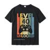 Level 40 Freigeschaltet Lustiger Videospieler 40. Geburtstag Geschenk T Aufgedruckt Für Unisex Großhandel T-Shirts Party Grafik-T-Shirts
